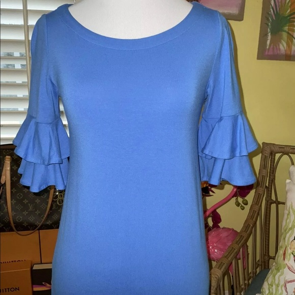 Lilly Pulitzer NWT Lula Dress Costal Blue Size XXS,S - Picture 6 of 11
